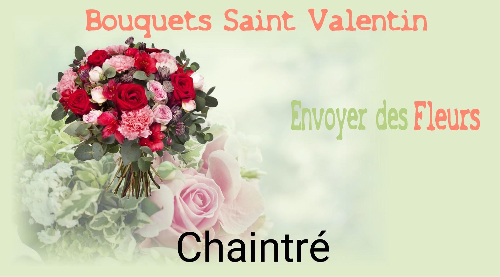 Roses de Saint-Valentin livrées à Chaintré